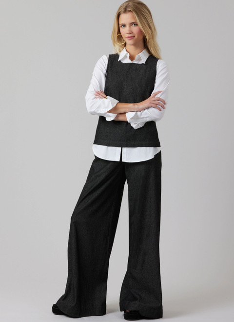 McCall's M8562 | McCall's Sewing Pattern Misses' Top, Dress, Jacket and Pants