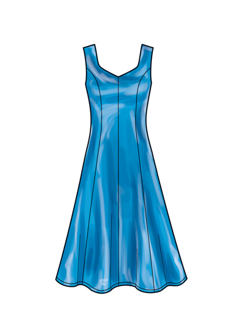 New Look N6776 | Misses' Dress With Sleeve Variations