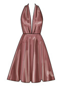 New Look N6797 | New Look Sewing Pattern Misses' Dress in Two Lengths