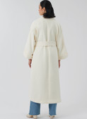 New Look N6810 | New Look Sewing Pattern Misses' Coat with Belt in Two Lengths