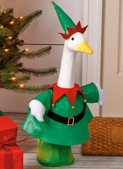 Simplicity S3187 | Simplicity Sewing Pattern Porch Geese Clothes for Christmas Holiday