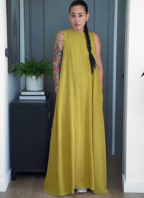 Simplicity S3230 | Simplicity Sewing Pattern Misses' Tent Dress in Two Lengths by Mimi G Style