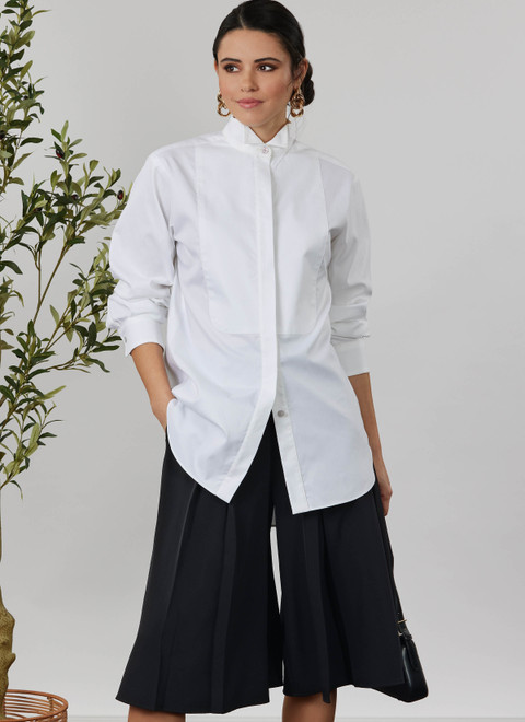 Simplicity S3232 | Simplicity Sewing Pattern Misses' Oversized Shirt