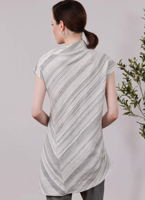 Simplicity S3233 | Simplicity Sewing Pattern Misses' Draped Top in Three Lengths