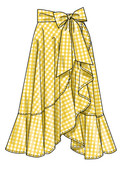 Simplicity S3235 | Simplicity Sewing Pattern Misses' Wrap Midi Skirt