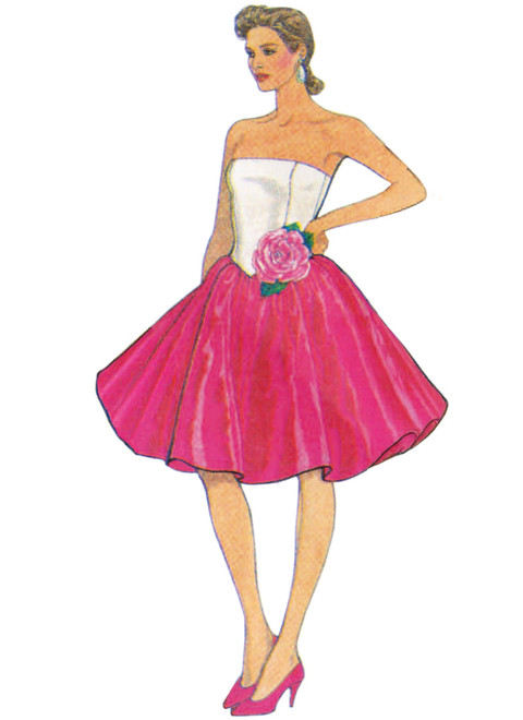 Simplicity S3247 | Simplicity Sewing Pattern Misses' and Miss Petite Dresses Gunne Sax by Jessica McClintock