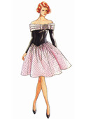 Simplicity S3248 | Simplicity Sewing Pattern Misses' and Miss Petite Dress in Two Lengths by Jessica McClintock
