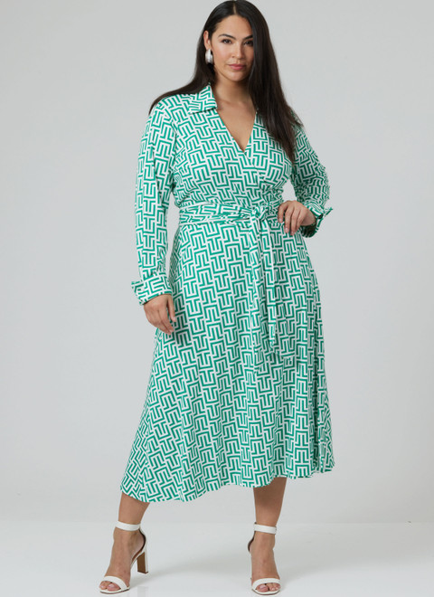 Vogue Patterns V2000 | Misses' Wrap Dress by Diane von Furstenberg