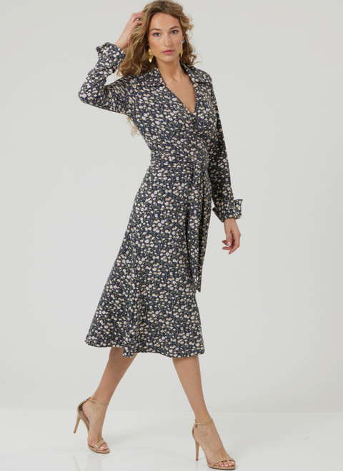 Vogue Patterns V2000 | Misses' Wrap Dress by Diane von Furstenberg