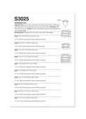 Simplicity S3025 | Simplicity Sewing Pattern Microwavable Cozies by Carla Reiss Design | Back of Envelope